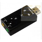 ADAPTADOR USB COM ENTRADA PARA FONE E MICROFONE 7.1