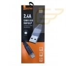 CABO DE DADOS MICRO USB V8 2.4A BASIKE BA-CBO9941