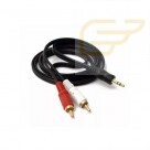 CABO DE AUDIO AUXILIAR P2X2RCA 1.5M XTRAD XT-5016