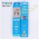 CABO DE DADOS USB 1METRO LIGHTNING INOVA 2.4A CBO-5827