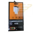 CARREGADOR USB V8 2.4A BASIKE 2 PORTAS USB CAR-G5060