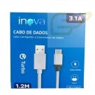 CABO DE DADOS 1.2M 3.1A TIPO C INOVA CBO-5964