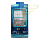 CARREGADOR RÁPIDO MICRO USB V8 INOVA CAR-G5162