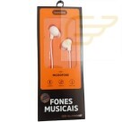 FONE DE OUVIDO INTRA-AURICULAR BASIKE BA-FON6687