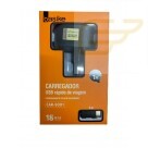 CARREGADOR USB TIPO C BASIKE 3.0 CAR-9001