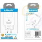 FONTE USB FAST CHARGE 4.0 LEHMOX LE-341