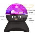 CAIXA DE SOM BLUETOOTH GLOBO COM LED XY-890