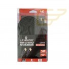 CABO HDMI ULTRA HD ALTA VELOCIDADE 2.0 3M LEHMOX LEY-09