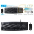 KIT MOUSE E TECLADO COM FIO LEHMOX LEY-214