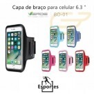 SUPORTE PARA CELULAR DE BRAÇO 6.0 VERDE BD-01