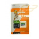 CARTAO DE MEMORIA COM ADAPTADOR 64GB LEHMOX LEY-SD64