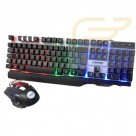 KIT MOUSE E TECLADO GAMER COM LED LEHMOX LEY-45