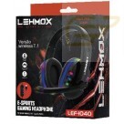 FONE DE OUVIDO USB GAMER LEHMOX 7.1 LEF-1040