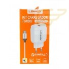 CARREGADOR USB TIPO C TURBO 4.0 LEHMOX LE-340TYPE-C