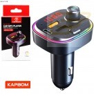 CARREGADOR COM ADAPTADOR BLUETOOTH VEICULAR KAPBOM KA-C158