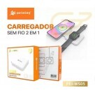 CARREGADOR POR INDUÇAO 2 EM 1 CELULAR E RELOGIO PEINING PEI-WS05