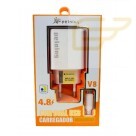 CARREGADOR USB V8 4.8A PEINING WU-11(PEI-216)