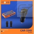 CARREGADOR VEICULAR 2 SAIDAS USB 3.4A INOVA CAR-3349