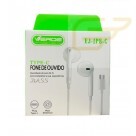 FONE DE OUVIDO TIPO C VERDE EJ-IP8-C