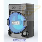 CAIXA DE SOM BLUETOOTH COM LED E SUPORTE KIMISO KMS-2182