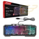 TECLADO GAMER COM LED RGB XTRAD HK8870