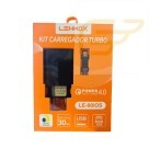 CARREGADOR USB LIGHTNING 30W LEHMOX LE-901IOS