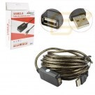 CABO EXTENSOR USB 2.0 MACHO PARA FEMEA 5 METROS XTRAD XT-2070