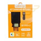 CARREGADOR MICRO USB 30W QUICK CHARGE 4.0 LEHMOX LE-90MICRO