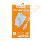 CARREGADOR USB LIGHTNING 3.1A LEHMOX LE-511IOS