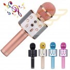 MICROFONE KARAOKE CAIXA DE SOM BLUETOOTH MF-858