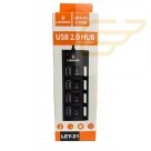 HUB COM 4 USB 2.0 LEHMOX LEY-21