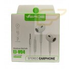 FONE DE OUVIDO COM FIO EARPHONES P2 3,5MM ALTA RESOLUÇÃO VERDE EJ-V04