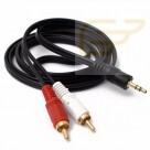 CABO LELONG AUXILIAR P2 X 2RCA 1.5METROS LE-1008