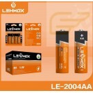 PILHA AA 1,5V LEHMOX LE-2004AA