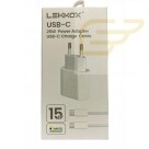 CARREGADOR 25W USB C/TIPO C LEHMOX LE-357-4