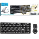 KIT TECLADO E MOUSE SEM FIO LEHMOX LEY-176