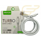 CABO TURBO USB TIPO C 120W VERDE SJX-515-TC