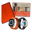 RELOGIO SMARTWATCH W69 COM 7 PULSEIRAS KAPBOM