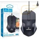 MOUSE USB OPTICO COM FIO LEHMOX LEY-1513