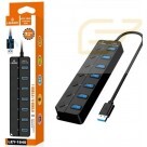 HUB 7 PORTAS USB 2.0 LEHMOX LEY-1840