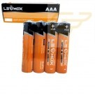 PILHA COM 4 UNIDADES AAA 3A 1.5V LEHMOX LE-7AAA