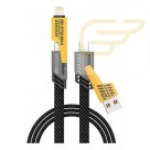 CABO 4 EM 1 TIPO C/ TIPO C 65W VERDE SJX-618