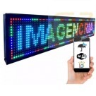 PAINEL DE LED LETREIRO 100CM X 20CM RGB STARMEGA ST-353