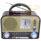 CAIXA DE SOM RETRO RADIO BLUETOOTH AM E FM XDG-31